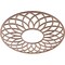Ekena Millwork Cannes Wood Fretwork Pierced Ceiling Medallion, Wood (Paint Grade), 22"OD x 7 1/2"ID x 3/8"T CMWP22X22X0375CNMF - alternate 5